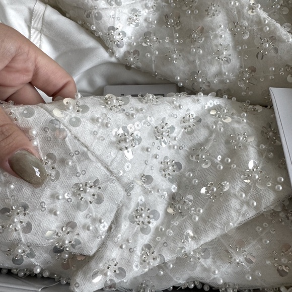 (Brand New with Tags) Nadine Merabi Clara White Blazer - Picture 15 of 15